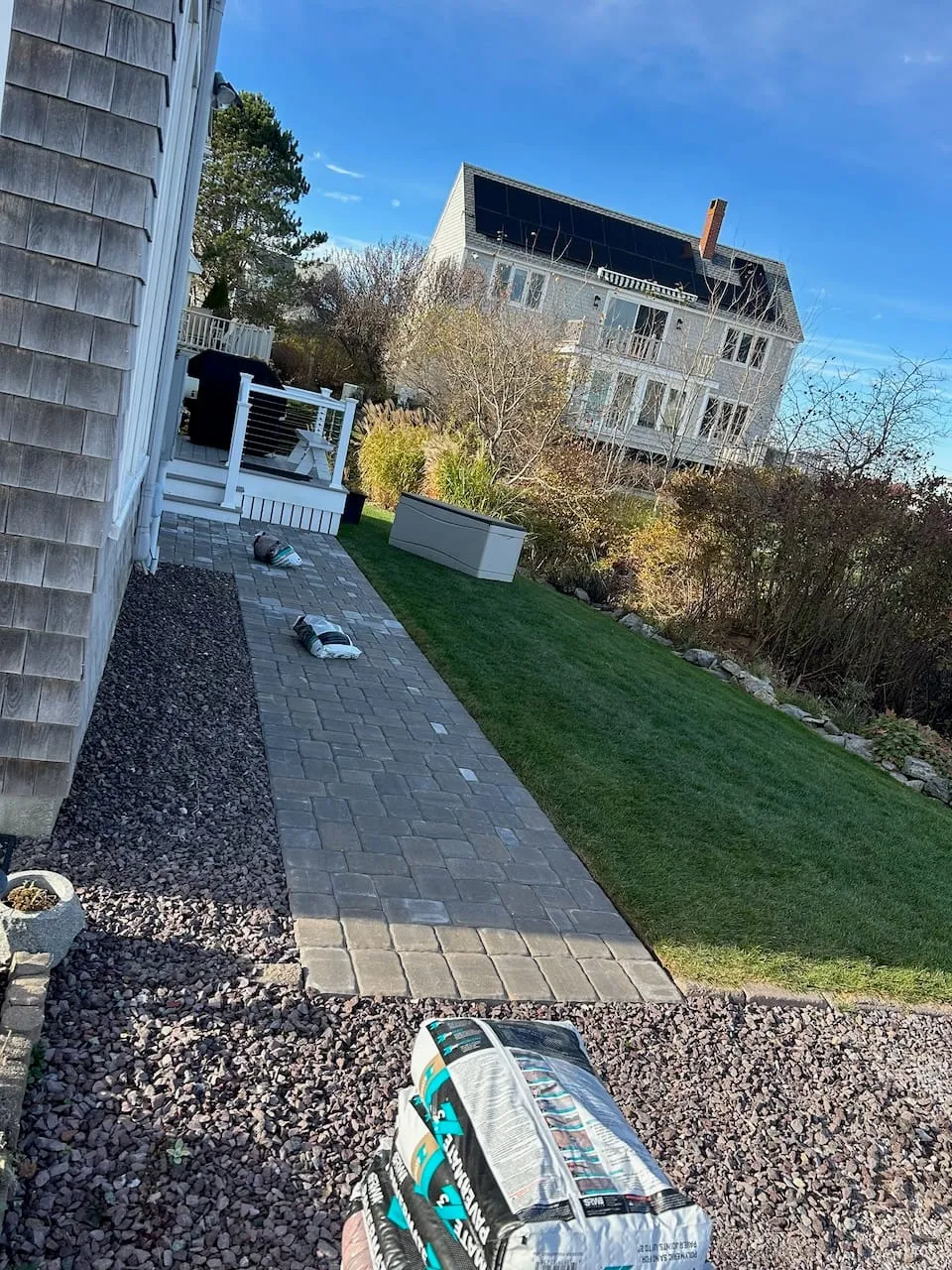 Bordered Paver Walkway — Walkways in Southern NH, NH