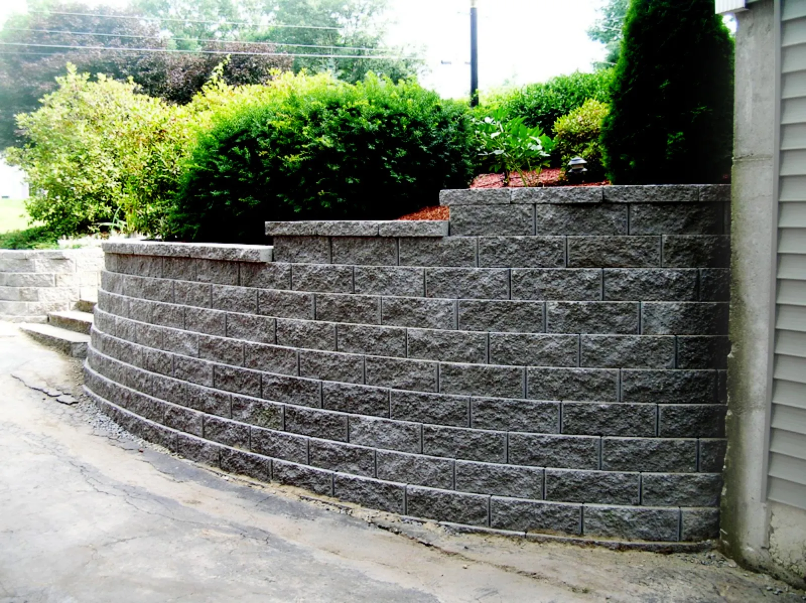 Curved Stone Wall — Stone Walls in Hollis, NH