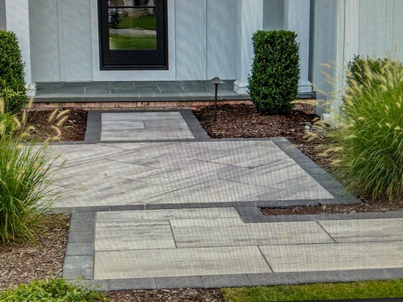 Bluestone Front Entry — Walkways in Hollis, NH