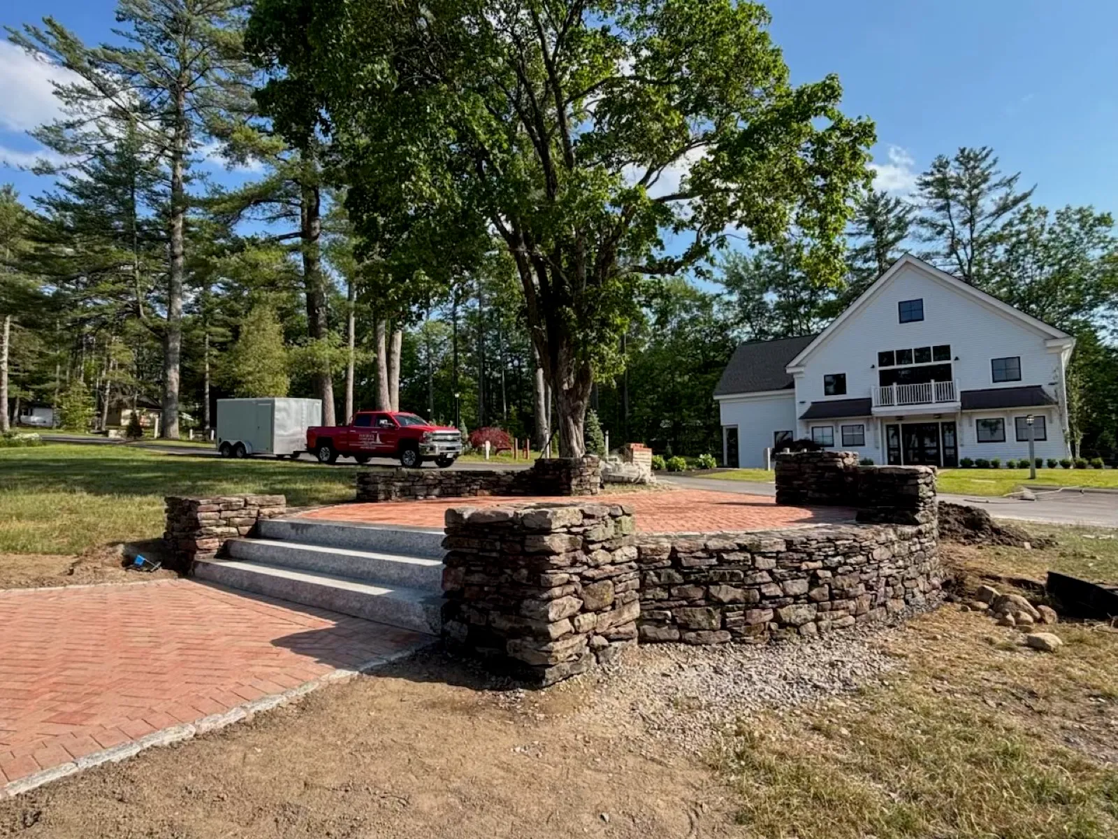 Fire Pit Lounge — Fireplaces & Pits in Bedford, NH