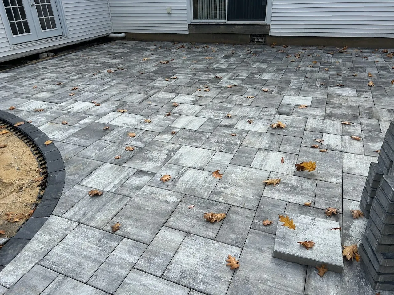 Gray Ashlar Paver Patio — Patios in Southern NH, NH