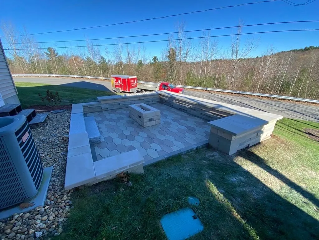 Hexagonal Paver Patio — Patios in Southern NH, NH