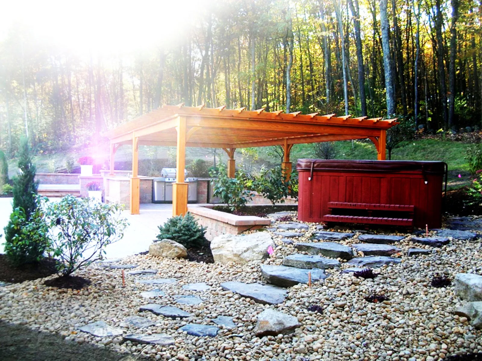 Hot Tub & Patio Oasis — Patios in Hudson, NH
