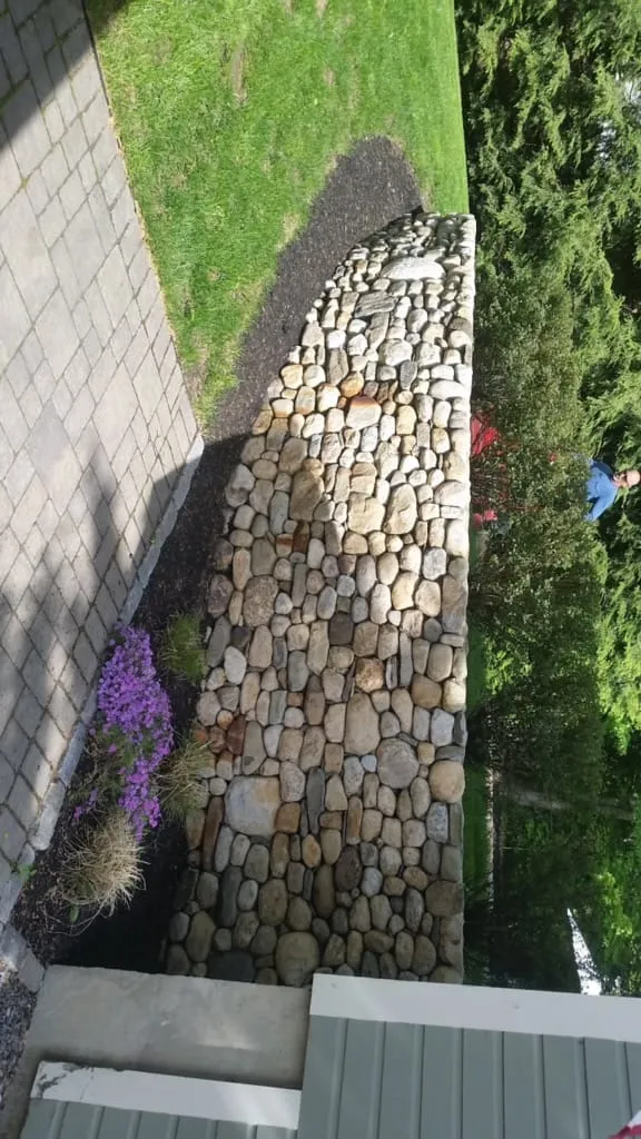 Rounded Fieldstone Wall — Stone Walls in Southern NH, NH
