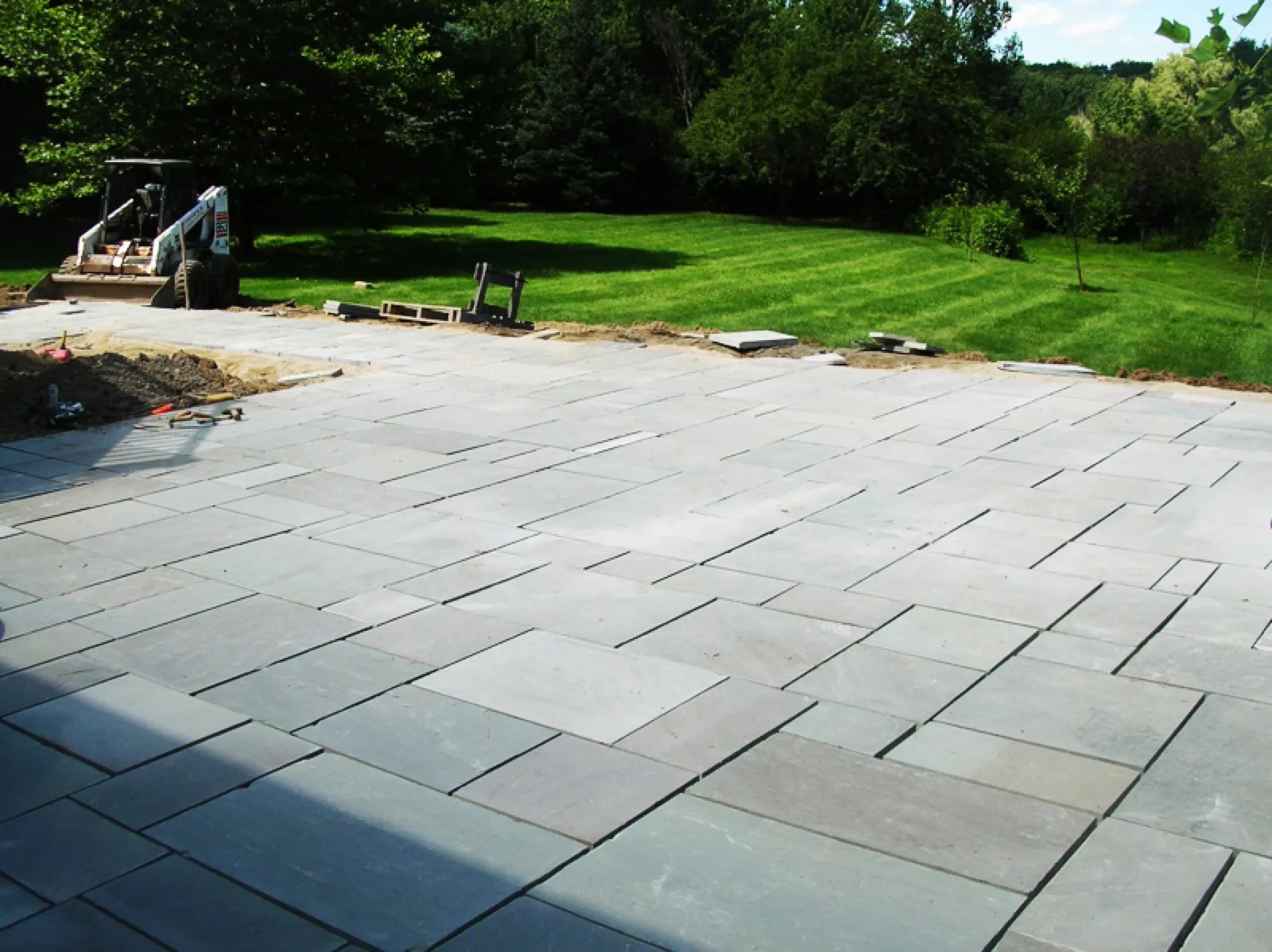 Slate Patio — Patios in Bedford, NH