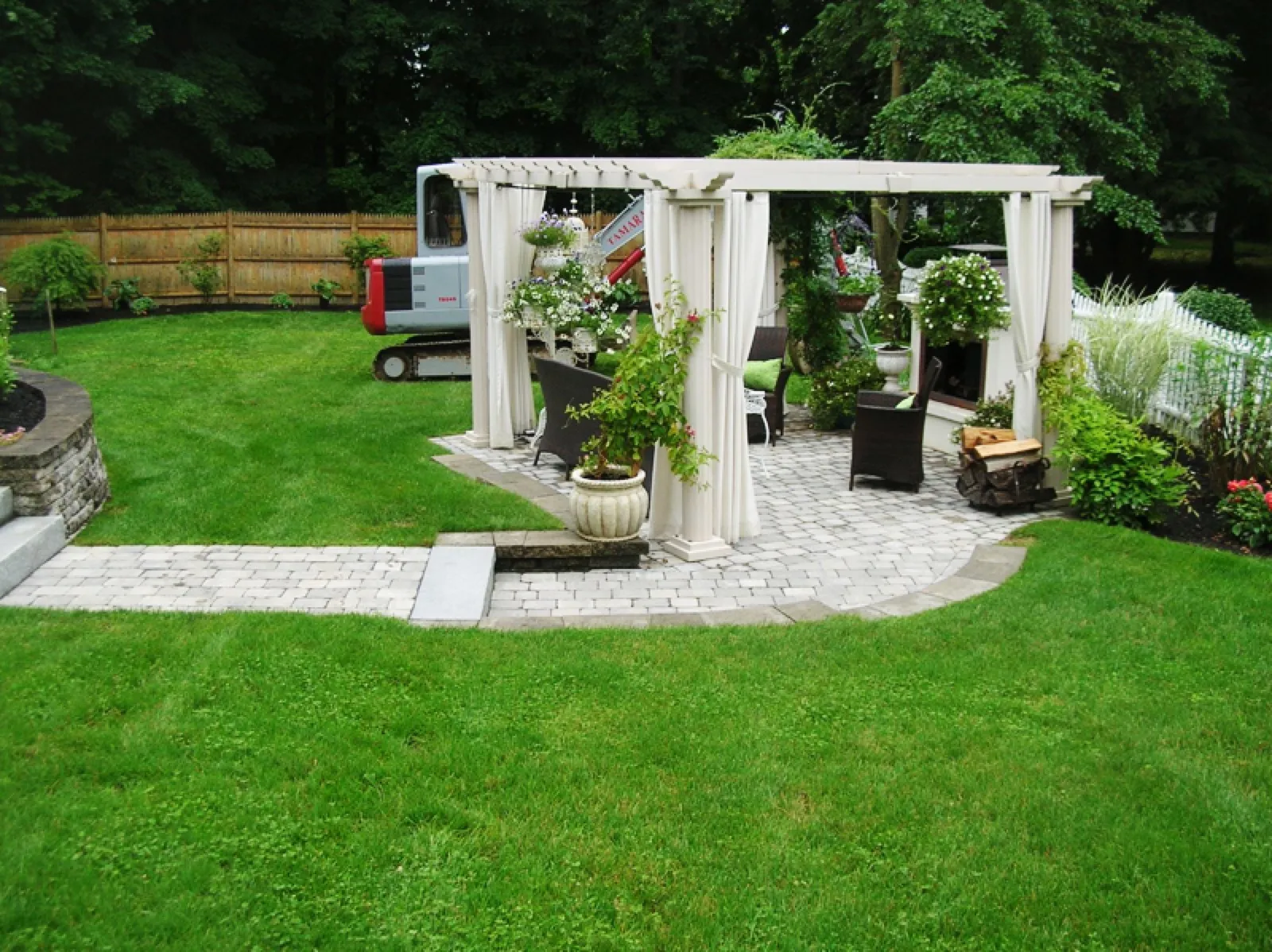 Pergola Patio Retreat — Patios in Hudson, NH